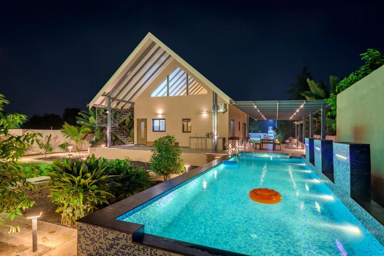 Saffronstays Eden, Nashik - Pet-Friendly Villa With Pool, Jacuzzi & Grape Farm Exteriör bild