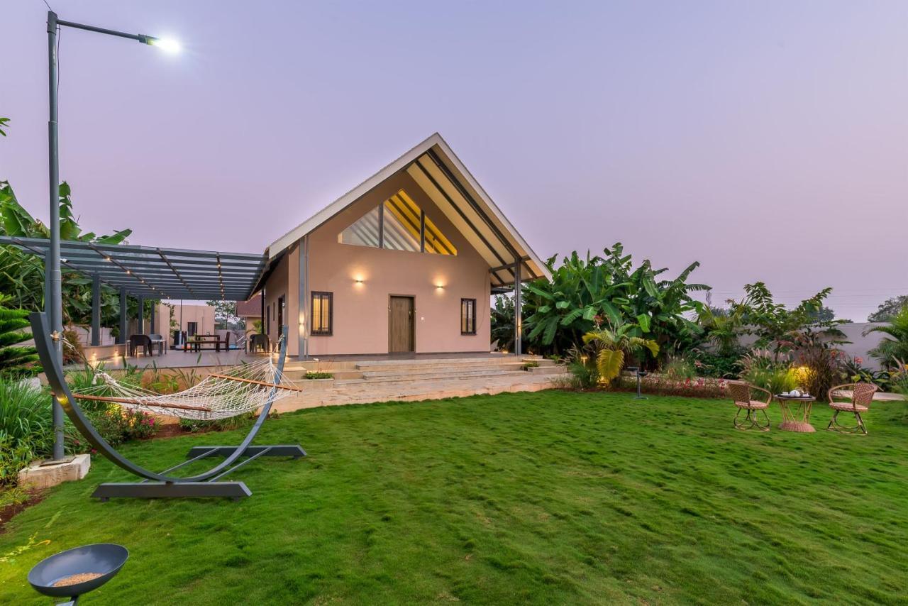 Saffronstays Eden, Nashik - Pet-Friendly Villa With Pool, Jacuzzi & Grape Farm Exteriör bild